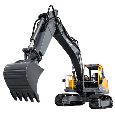 CADA/DOUBLE E E598-003 - DOUBLE E: 1:16 VOLVO EC160E EXCAVATOR PRO ALLOY R/C