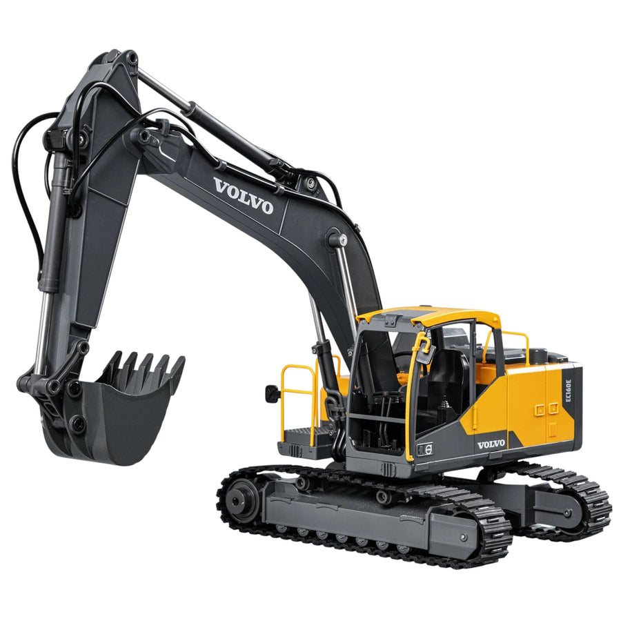 CADA/DOUBLE E E598-003 - DOUBLE E: 1:16 VOLVO EC160E EXCAVATOR PRO ALLOY R/C