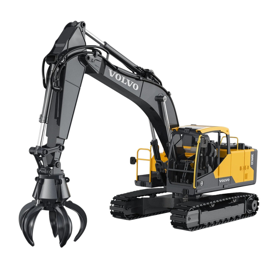 CADA/DOUBLE E E598-003 - DOUBLE E: 1:16 VOLVO EC160E EXCAVATOR PRO ALLOY R/C
