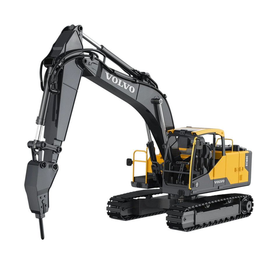 CADA/DOUBLE E E598-003 - DOUBLE E: 1:16 VOLVO EC160E EXCAVATOR PRO ALLOY R/C