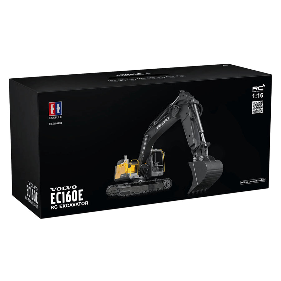 CADA/DOUBLE E E598-003 - DOUBLE E: 1:16 VOLVO EC160E EXCAVATOR PRO ALLOY R/C