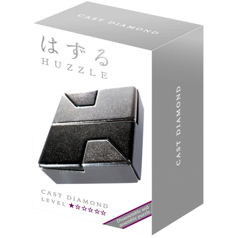 HANAYAMA HUZZLE PUZZLES 515002 - HUZZLE: DIAMOND (LV1)