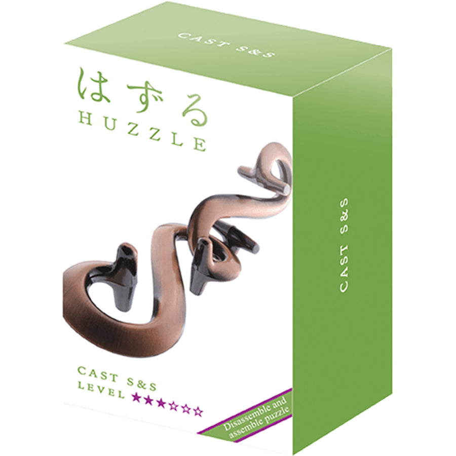 HANAYAMA HUZZLE PUZZLES 515032 - HUZZLE: S&S (LV3)