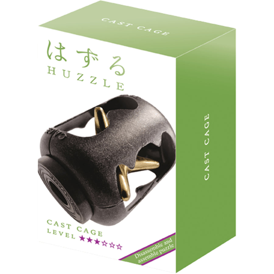 HANAYAMA HUZZLE PUZZLES 515033 - HUZZLE: KÄFIG (LV3)