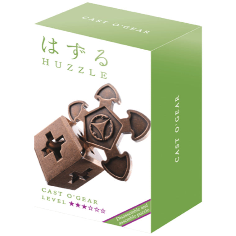 HANAYAMA HUZZLE PUZZLES 515035 - HUZZLE: O'GEAR (LV3)