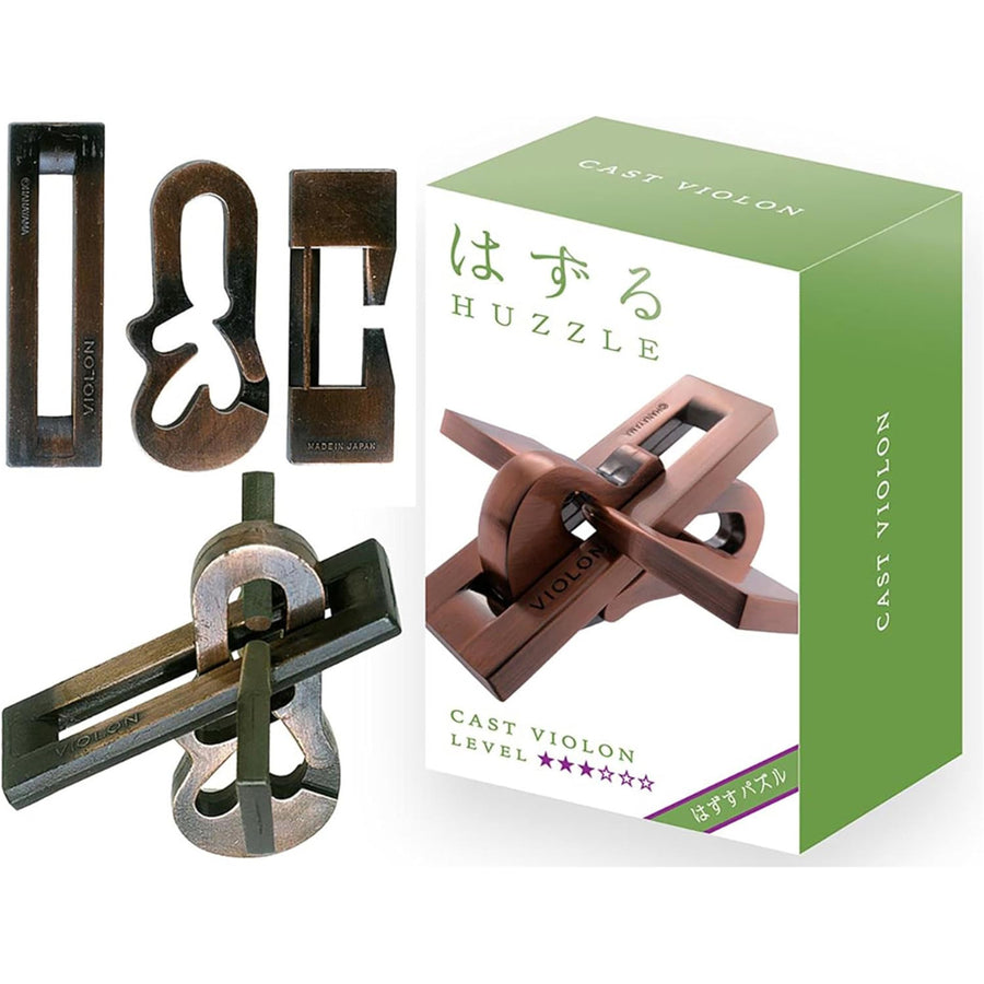 HANAYAMA HUZZLE PUZZLES 515036 - HUZZLE: VIOLON (LV3)