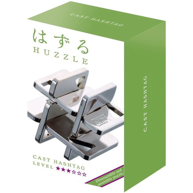 HANAYAMA HUZZLE PUZZLES 515040 - HUZZLE: HASHTAG (LV3)