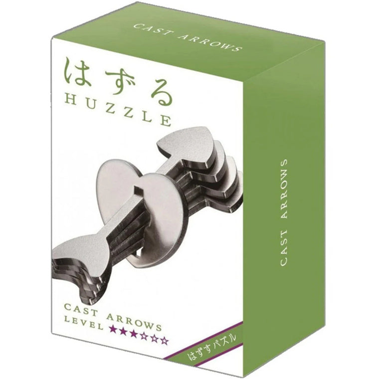 HANAYAMA HUZZLE PUZZLES 515041 - HUZZLE: ARROWS (LV3)