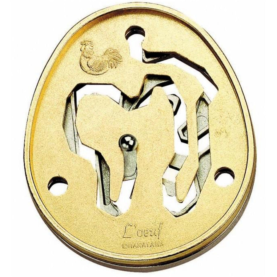 HANAYAMA HUZZLE PUZZLES 515054 - HUZZLE: L'OEUF (LV4)