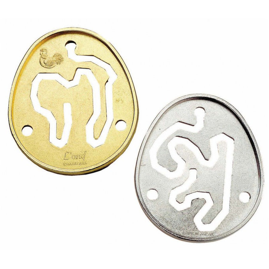 HANAYAMA HUZZLE PUZZLES 515054 - HUZZLE: L'OEUF (LV4)