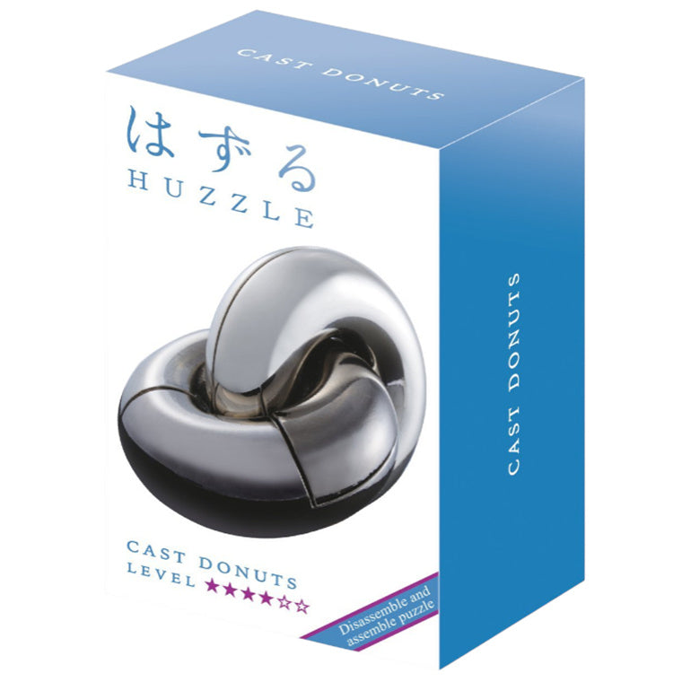 HANAYAMA HUZZLE PUZZLES 515057 - HUZZLE: DONUTS (LV4)