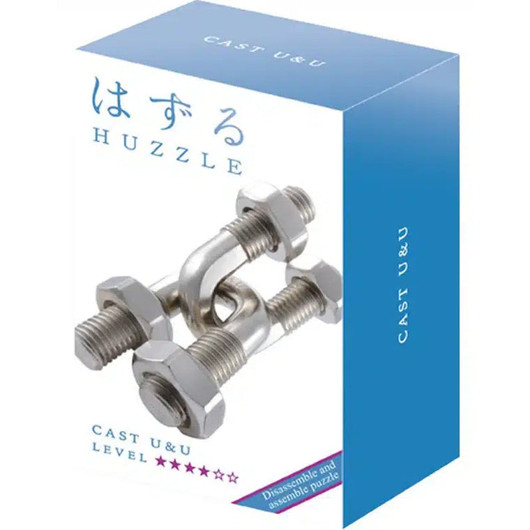 HANAYAMA HUZZLE PUZZLES 515060 - HUZZLE: U&U (LV4)