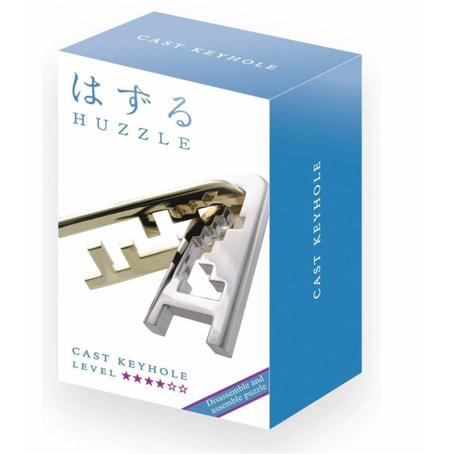 HANAYAMA HUZZLE PUZZLES 515061 - HUZZLE: KEYHOLE (LV4)