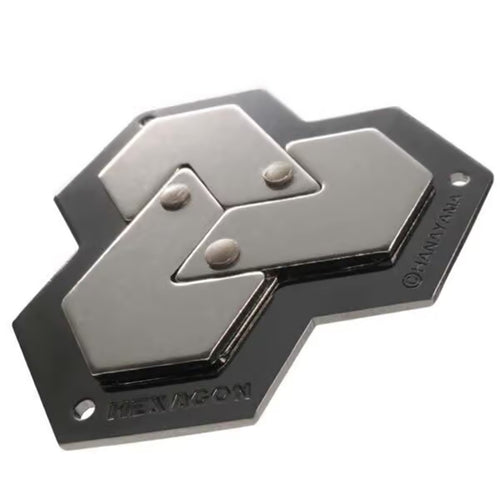 HANAYAMA HUZZLE PUZZLES 515062 - HUZZLE: HEXAGON (LV4)