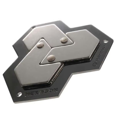 HANAYAMA HUZZLE PUZZLES 515062 - HUZZLE: HEXAGON (LV4)