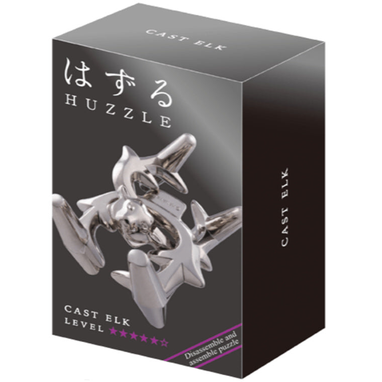 HANAYAMA HUZZLE PUZZLES 515081 - HUZZLE: ELK (LV5)