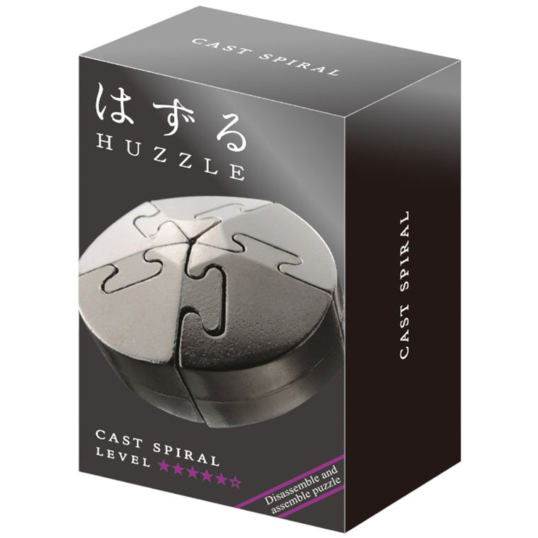 HANAYAMA HUZZLE PUZZLES 515085 - HUZZLE: SPIRAL (LV5)