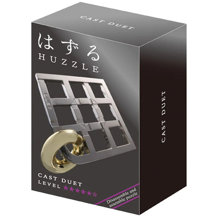 HANAYAMA HUZZLE PUZZLES 515088 - HUZZLE: DUETT (LV5)