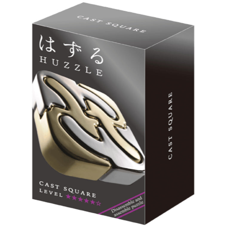 HANAYAMA HUZZLE PUZZLES 515092 - HUZZLE: SQUARE (LV5)