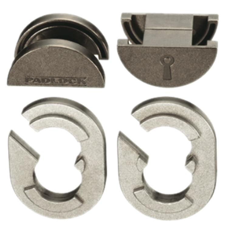 HANAYAMA HUZZLE PUZZLES 515095 - HUZZLE: PADLOCK (LV5)