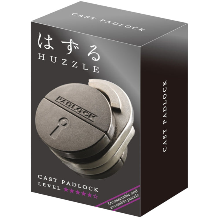 HANAYAMA HUZZLE PUZZLES 515095 - HUZZLE: PADLOCK (LV5)