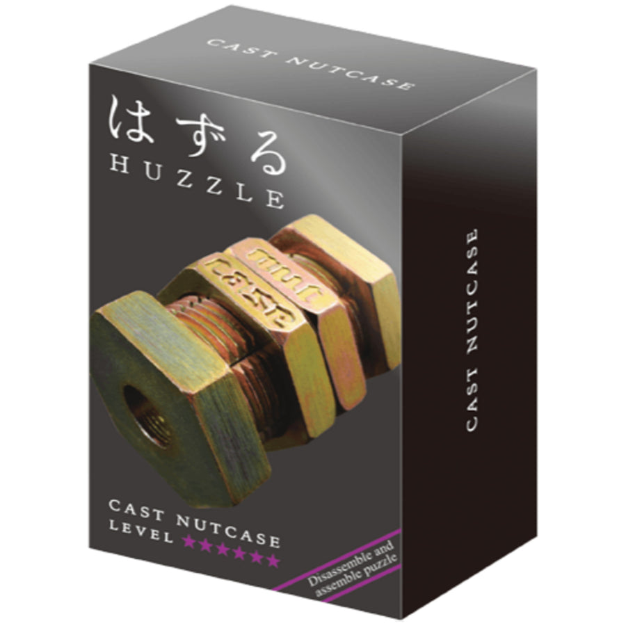 HANAYAMA HUZZLE PUZZLES 515114 - HUZZLE: NUTCASE (LV6)