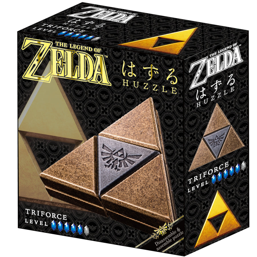 HANAYAMA HUZZLE PUZZLES 515145 - HUZZLE: ZELDA TRI-FORCE (LV5)
