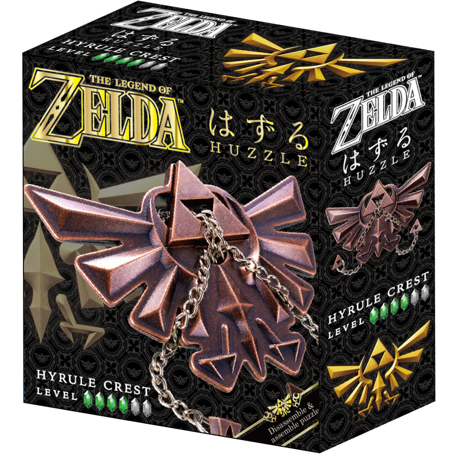 HANAYAMA HUZZLE PUZZLES 515146 - HUZZLE: ZELDA HYRULE-WAPPEN (LV4)