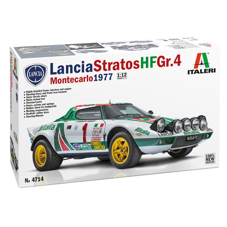 Italeri 1-4714LS - ITALERI 1/12 LANCIA STRATOS HF Gr.4