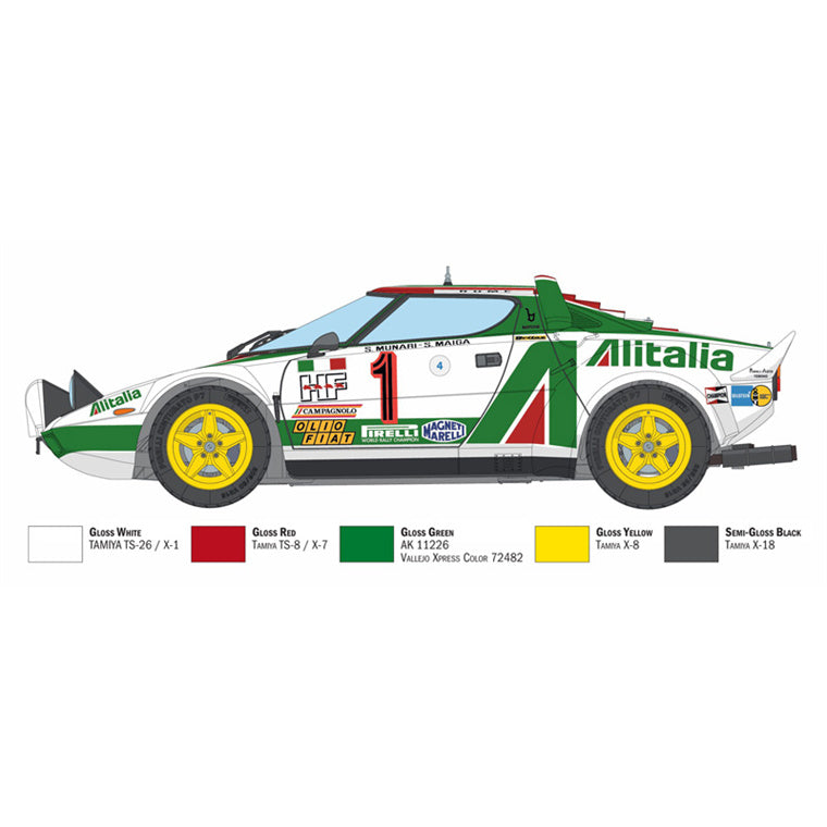 Italeri 1-4714LS - ITALERI 1/12 LANCIA STRATOS HF Gr.4