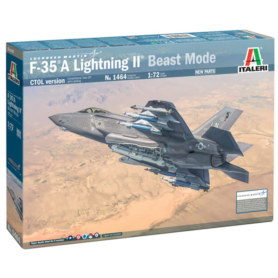 ITALERI 1/72 LOCKEED F-35A BEAST MODE