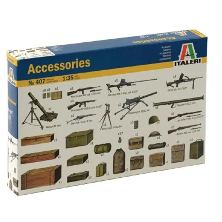 Italeri 1-407 - ITALERI 1/35 ACCESSORIES
