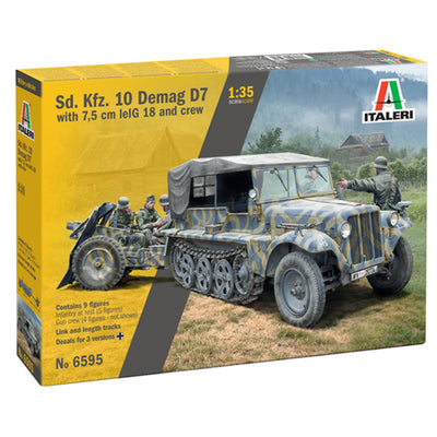 ITALERI 1/35 KFZ. 10 DEMAG D7 W/GUN
