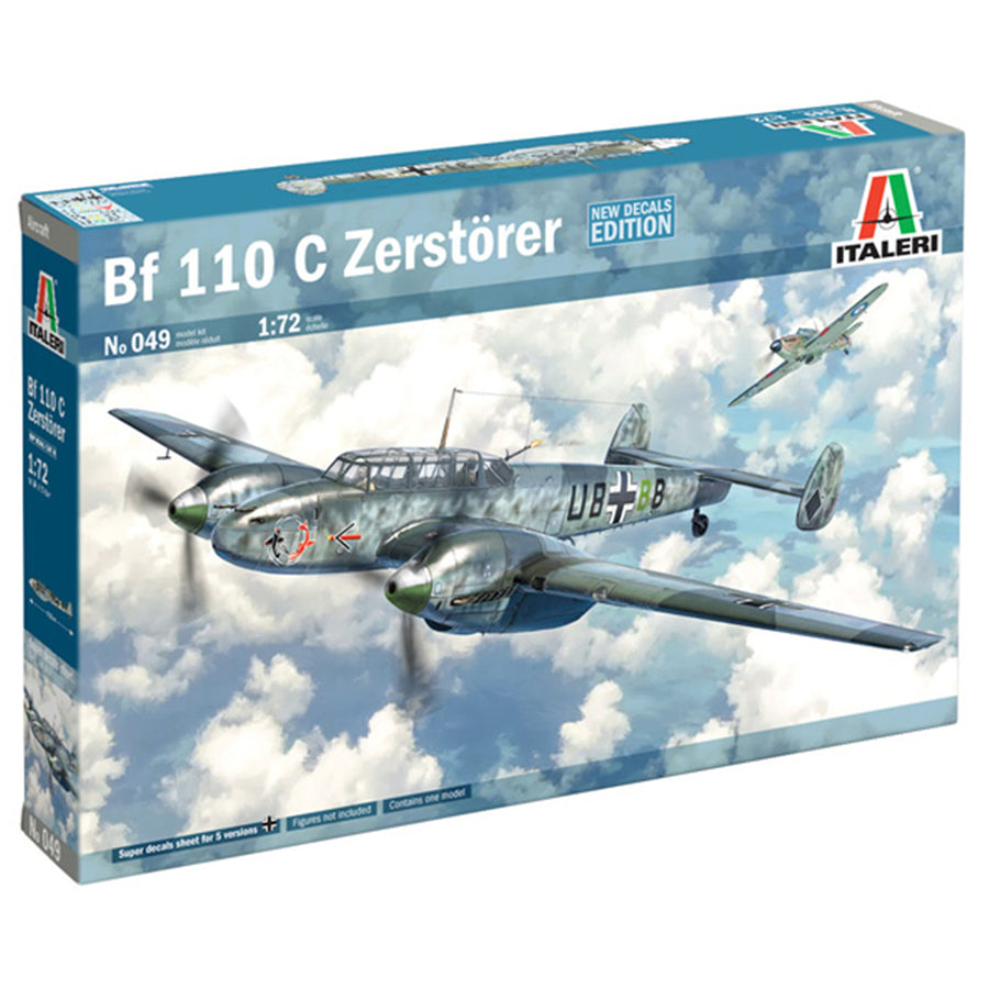 Italeri 1-049 - ITALERI 1/72 BF110 ZERSTORER
