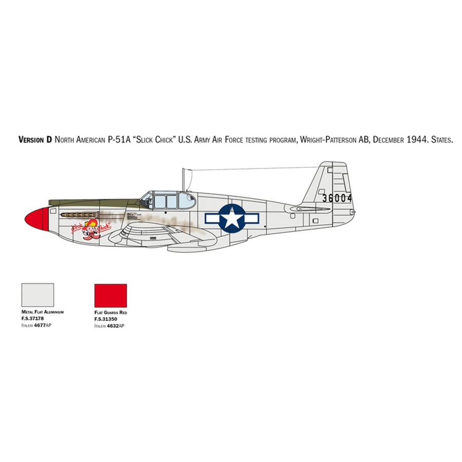 ITALERI 1/72 P-51A MUSTANG