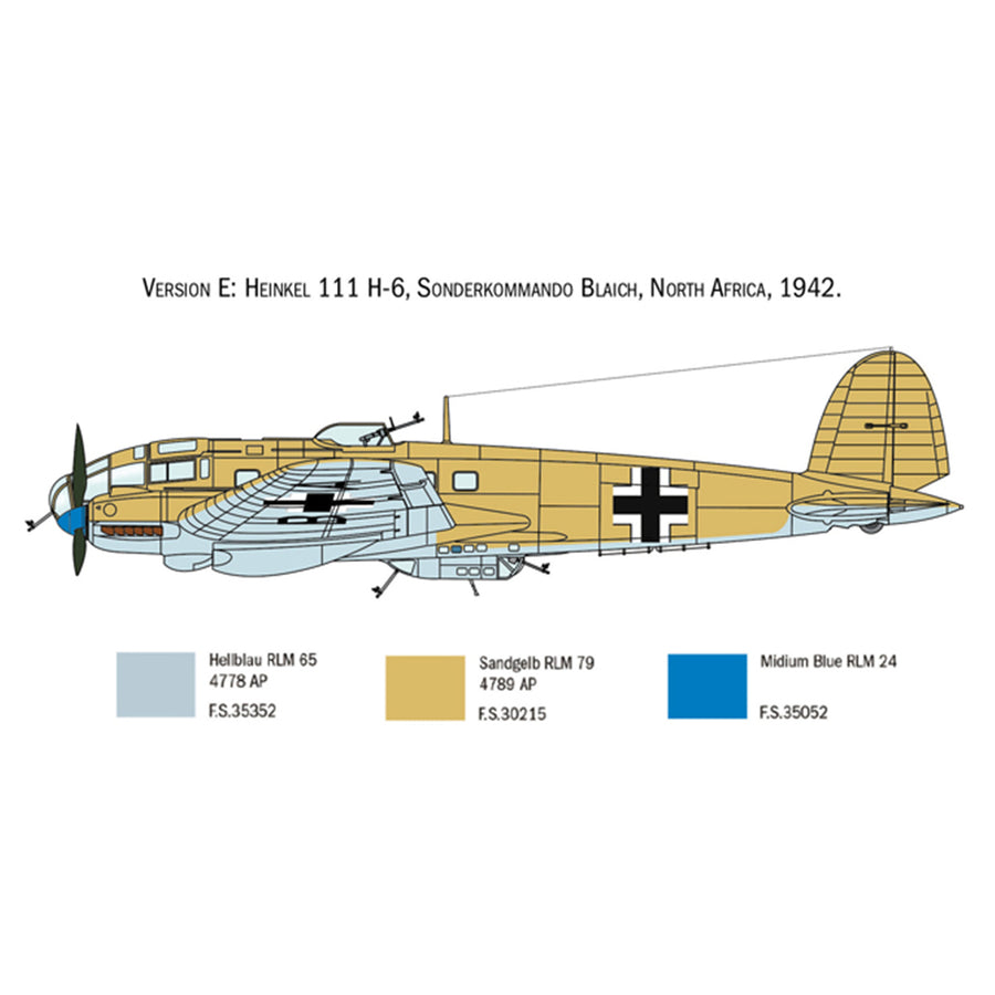 Italeri 1-1436 - ITALERI 1/72 HEINKEL HE111H