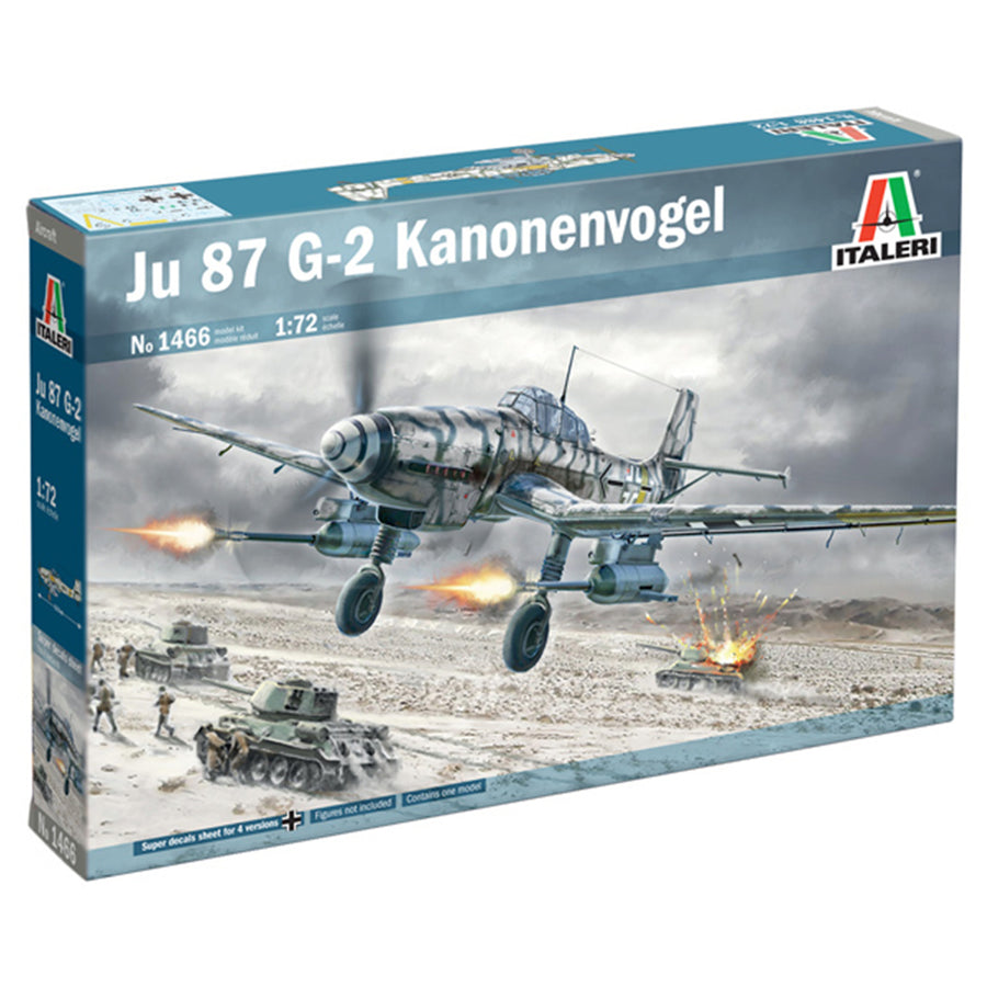 Italeri 1-1466 - ITALERI 1/72 JUNKER JU-87G-2 KANONENVOGEL