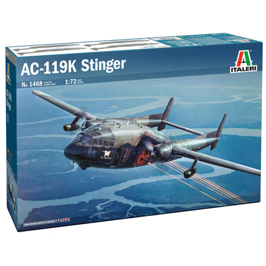 Italeri 1-1468 - ITALERI 1/72 AC-119K STINGER