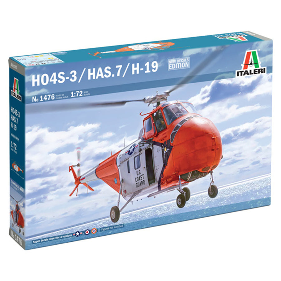 Italeri 1-1476 - ITALERI 1/72 H-19 CHICKASAW HELICOPTER