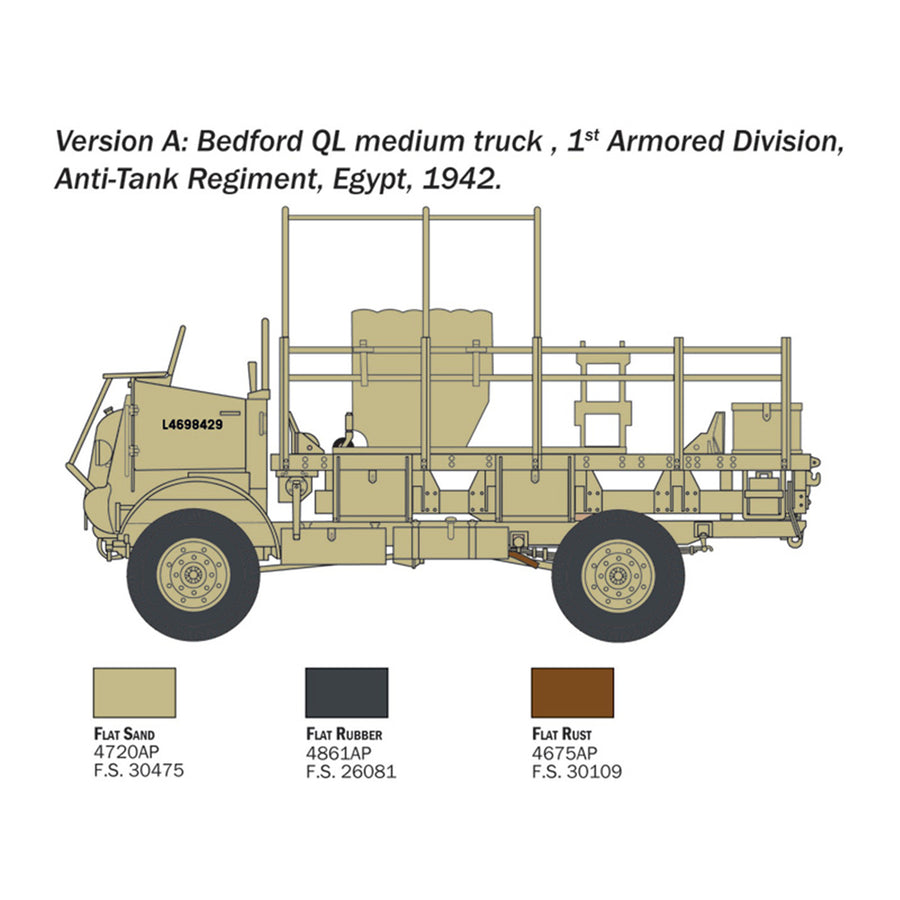 ITALERI 1/35 BEDFORD QL TRUCK