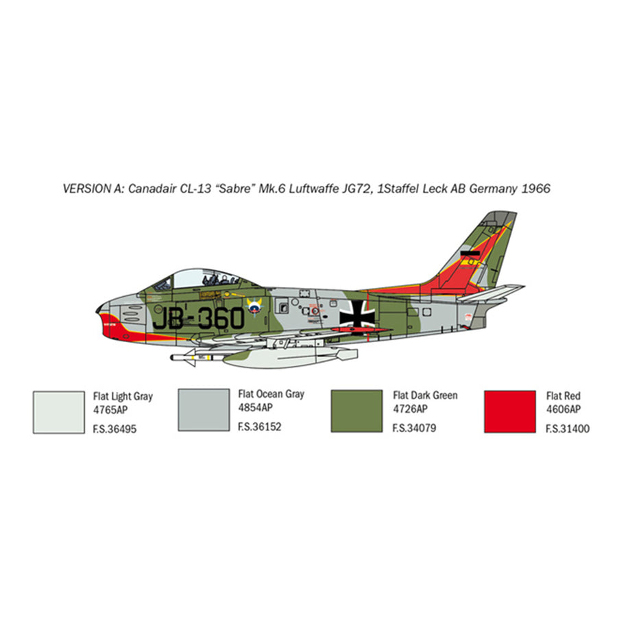 ITALERI 1/48 F86E SABRE