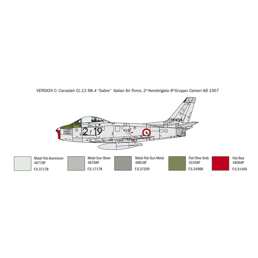 ITALERI 1/48 F86E SABRE