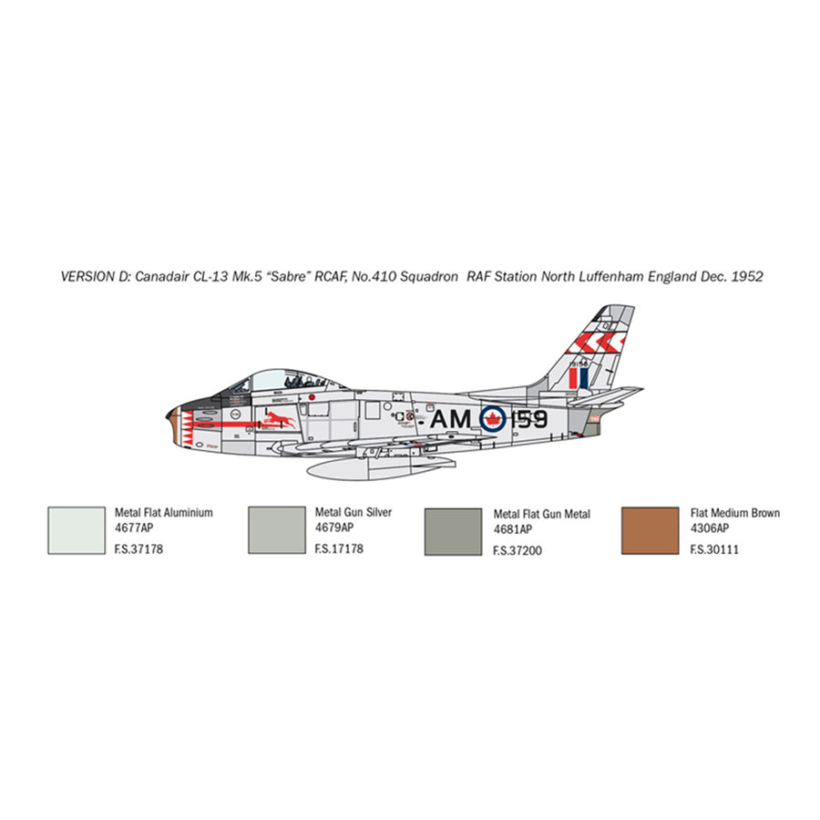 ITALERI 1/48 F86E SABRE