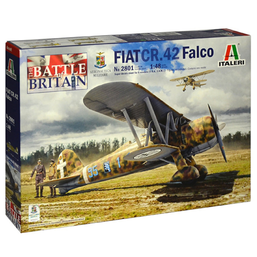 Italeri 1-2801 - ITALERI 1/48 FIAT CR.42 BATTLE OF BRITAIN 80TH