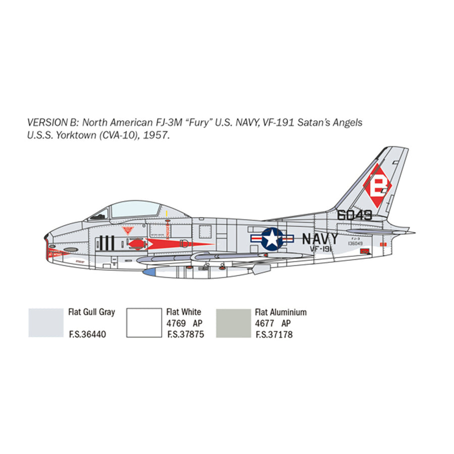 Italeri 1-2811 - ITALERI 1/48 FJ-2/3 FURY