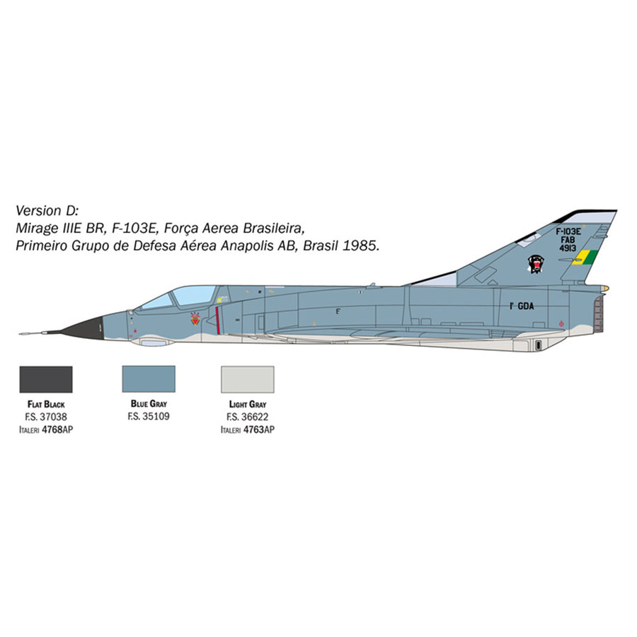 Italeri 1-2816 - ITALERI 1/48 MIRAGE III E
