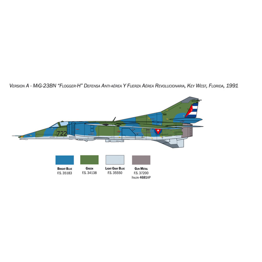 Italeri 1-2817 - ITALERI 1/48**MIG-27 FLOGGER
