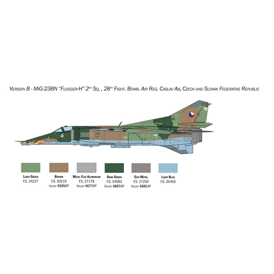 Italeri 1-2817 - ITALERI 1/48**MIG-27 FLOGGER