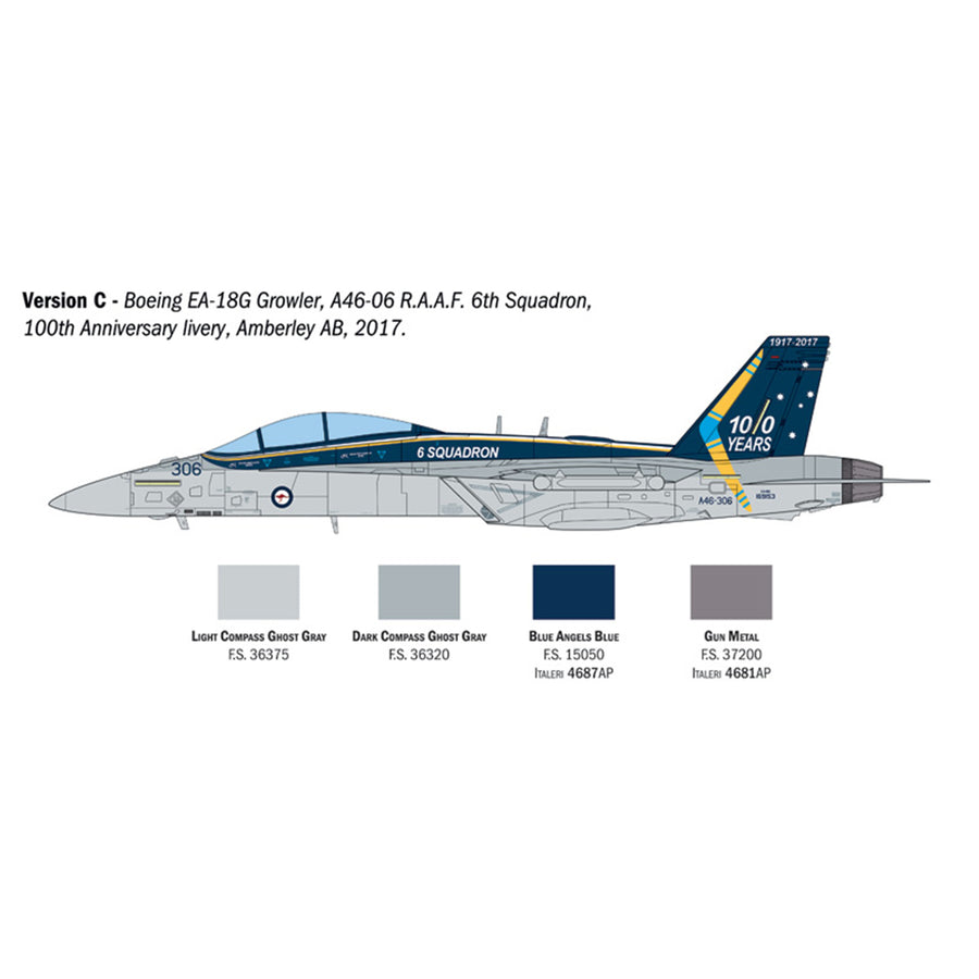 Italeri 1-2824 - ITALERI 1/48 E/A-18G GROWLER