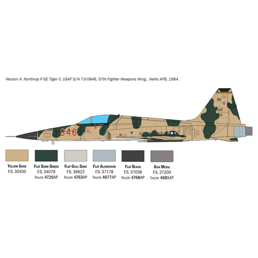 Italeri 1-2827 - ITALERI**1/48 F-5E Tiger II